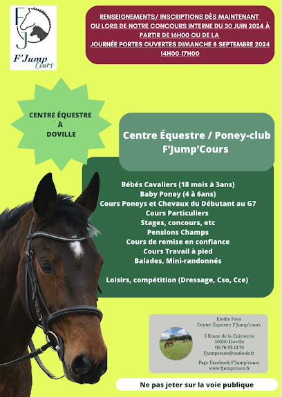 F'jumpcours Centre Équestre à Doville